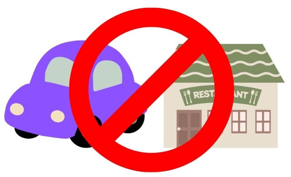 【禁止事項】車内や公共の場等ご自宅以外からのご受講について